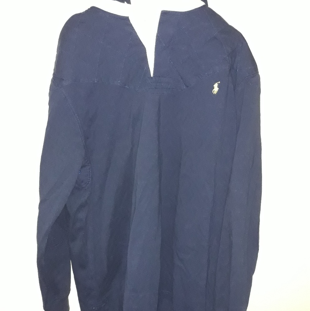[Vintage] Polo Ralph Lauren Navy Blue hoodie